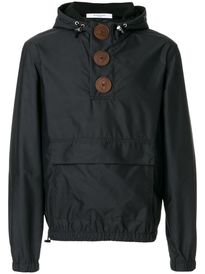 Givenchy Hooded Jacket - Blue