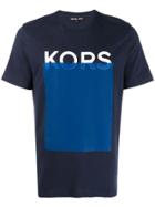 Michael Michael Kors Printed Logo T-shirt - Blue