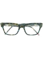 Thom Browne Eyewear Reading Glasses - Green