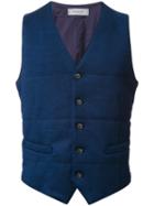 Strasburgo 'lardini' Waistcoat, Men's, Size: Medium, Blue, Polyester/wool