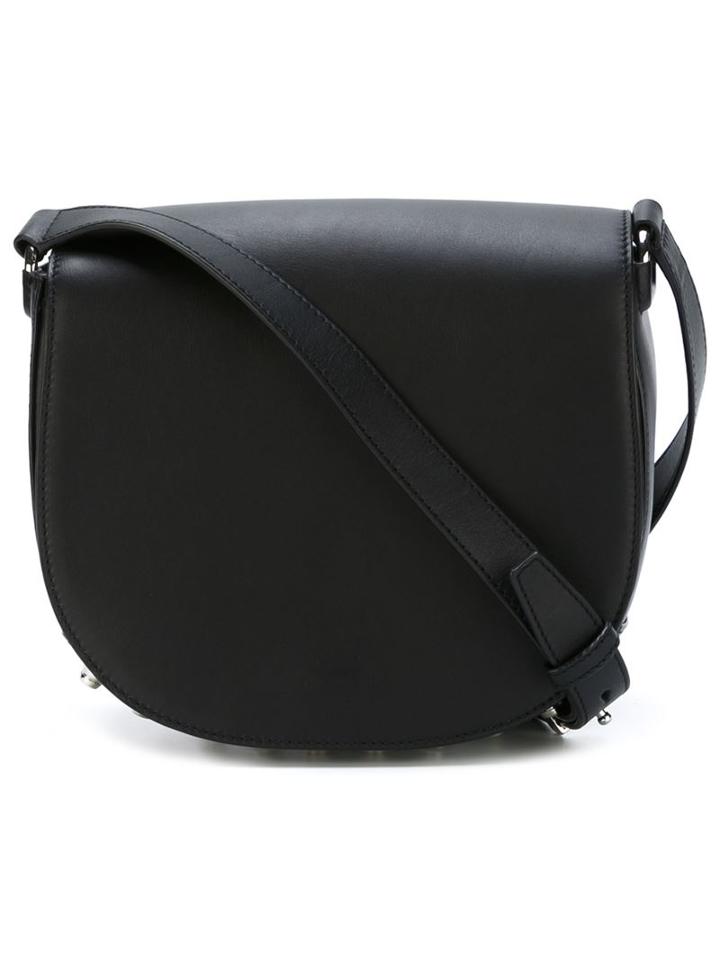 Alexander Wang Lia Sling Crossbody Bag, Women's, Black, Calf Leather/metal Other