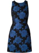 Floral Jacquard Print Dress, Women's, Size: 8, Black, Polyester/viscose, Alice+olivia