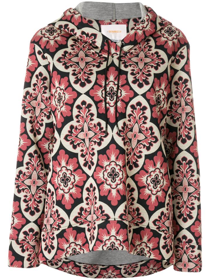 La Doublej Palazzo Hoodie - Pink & Purple