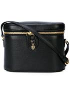 Mark Cross Luggage-style Shoulder Bag - Black