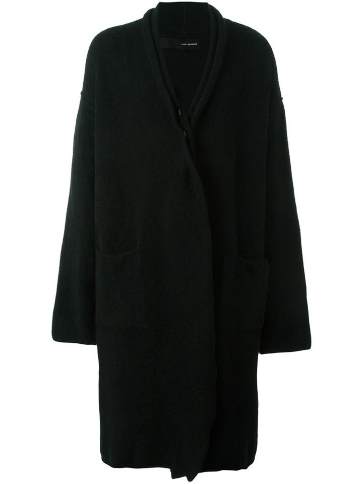 Isabel Benenato Spike Detail Long Coat