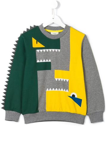 Fendi Kids 'dragon' Sweatshirt