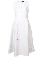 Calvin Klein 205w39nyc Embroidered Maxi Dress - White