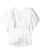 Alberta Ferretti Sangello Top - White