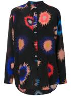 Ps By Paul Smith Floral Printed Shirt - Black