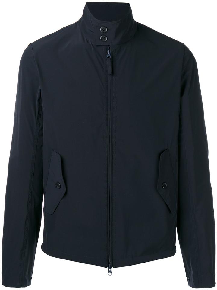 Aspesi Zip Up Biker Jacket, Men's, Size: Xxxl, Black, Polyamide/spandex/elastane