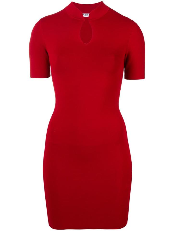 Alexander Wang Stretch Jersey Dress - Red