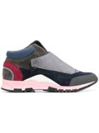 Lanvin Zipped Colour-block Sneakers - Multicolour