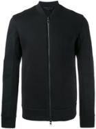 Helmut Lang Panelled Sleeve Bomber Jacket - Black