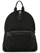 Versace Medusa Backpack, Black, Calf Leather/pvc