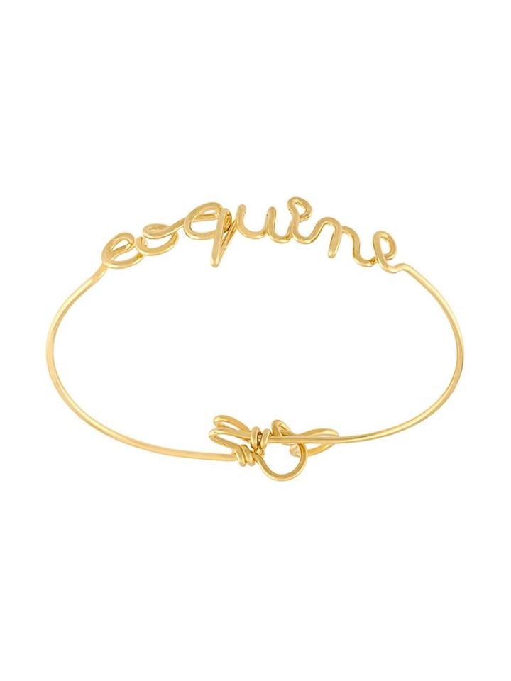 Atelier Paulin 'coquine' Bracelet, Women's, Size: Xs, Metallic