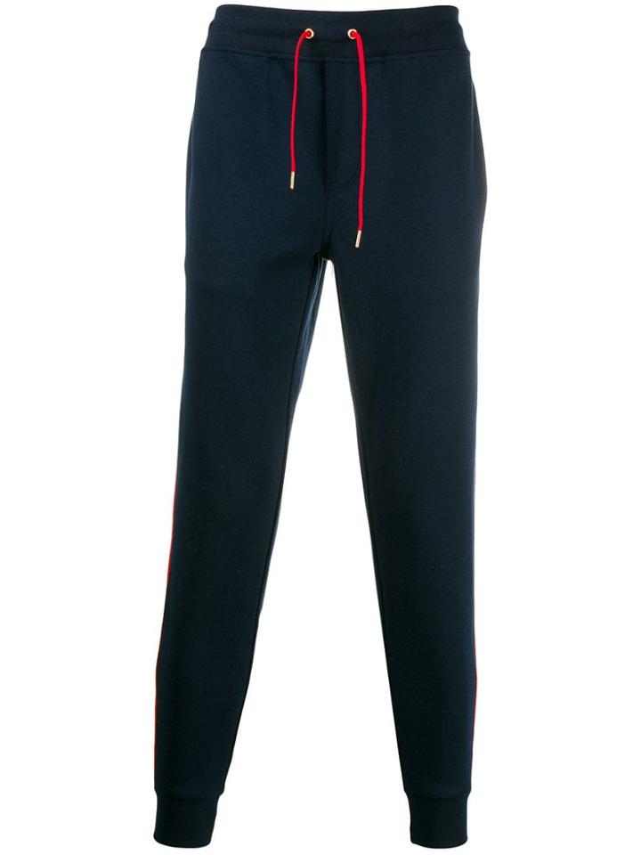Polo Ralph Lauren Contrast Stripe Track Pants - Blue