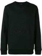 Philipp Plein Skull Logo Sweatshirt - Black