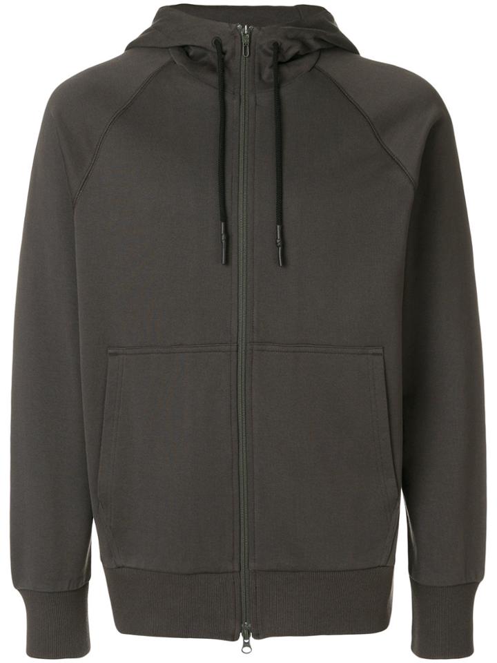 Y-3 Zipped Hoodie - Green