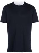 Brunello Cucinelli Tonal T-shirt - Blue