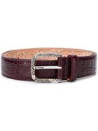 Etro Reversible Belt - Red