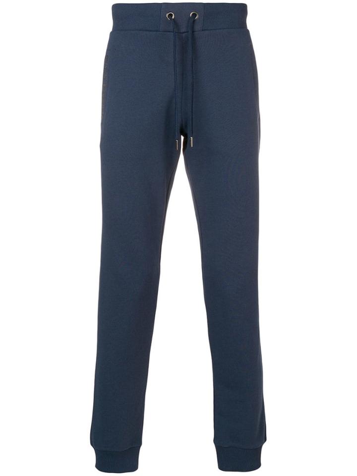 Versace Jeans Baroque Logo Sweatpants - Blue