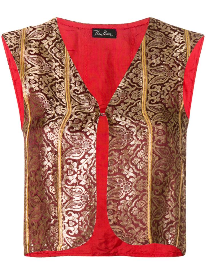 William Vintage 1975 Jacquard Waistcoat - Multicolour