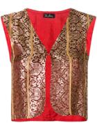 William Vintage 1975 Jacquard Waistcoat - Multicolour