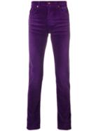 Saint Laurent Straight-leg Jeans - Purple