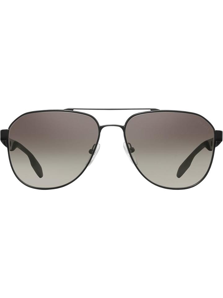 Prada Aviator Frame Sunglasses - Black