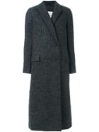 Brunello Cucinelli Goose Down Padded Long Coat, Women's, Size: 42, Grey, Nylon/polyamide/cashmere/goose Down