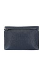 Loewe T Anagram Clutch Bag - Blue