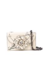 Oscar De La Renta Mini Tro Bag - White