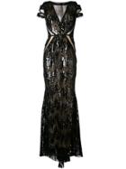 Talbot Runhof North Way Gown - Black