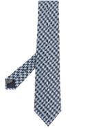 Tom Ford Houndstooth Tie - Blue