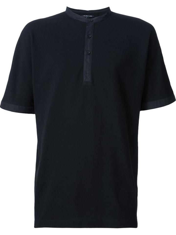 Helmut Lang Mandarin Collar Top