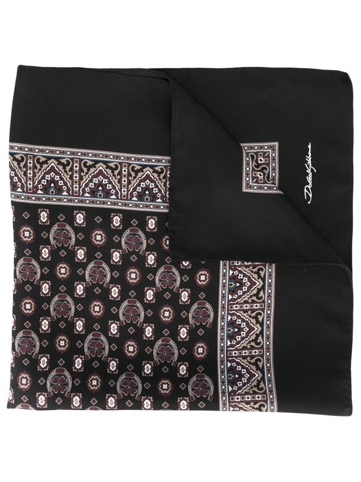 Dolce & Gabbana Dolce & Gabbana Gq700eg0wce Hn095 Silk, Men's, Black, Silk