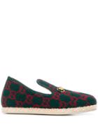 Gucci Kids Gg Slippers - Green
