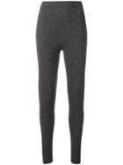 Fabiana Filippi Fine Knit Leggings - Grey