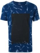 Calvin Klein Jeans - Water Print Logo T-shirt - Men - Cotton - L, Blue, Cotton