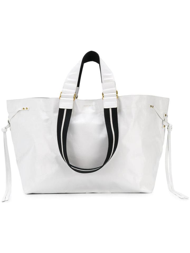 Isabel Marant Wardy Shopper Tote - White