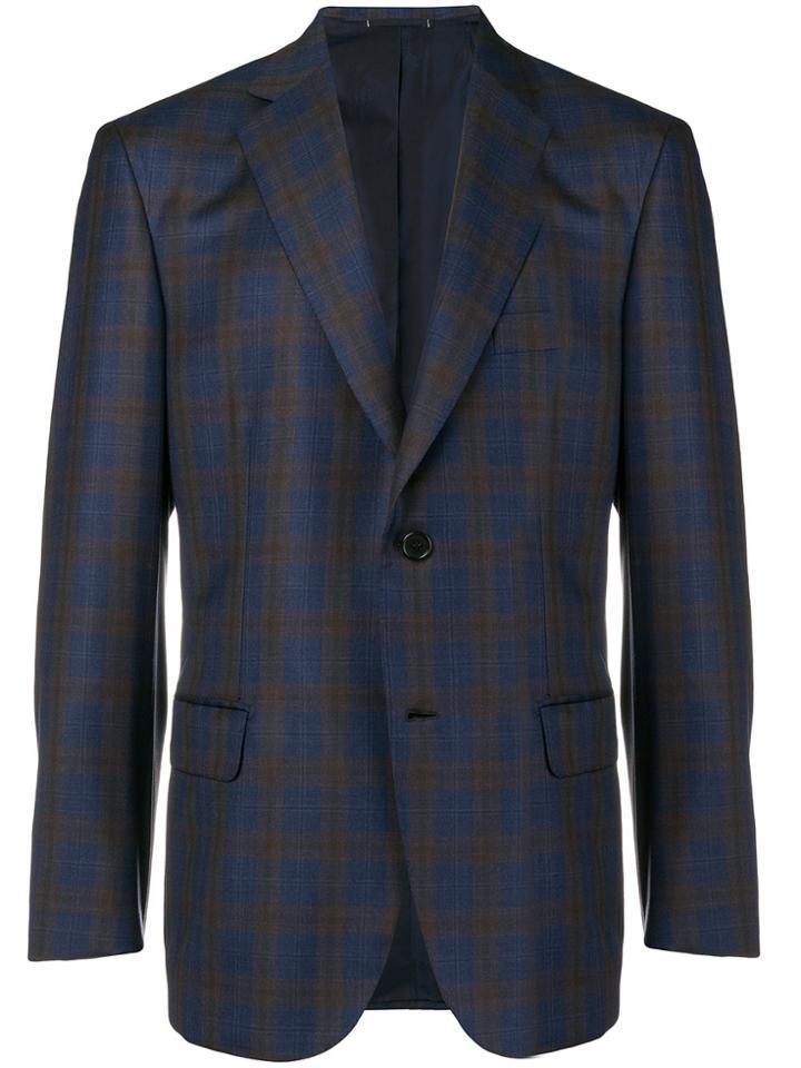 Brioni Classic Single-breasted Blazer - Blue