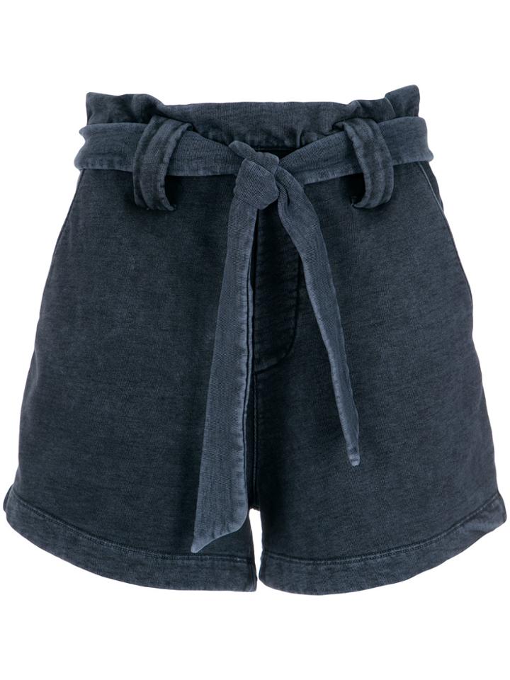 Olympiah Tie Fastening Shorts - Blue