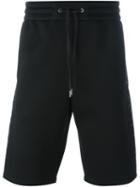 Helmut Lang Side Logo Print Track Shorts, Men's, Size: S, Black, Modal/viscose