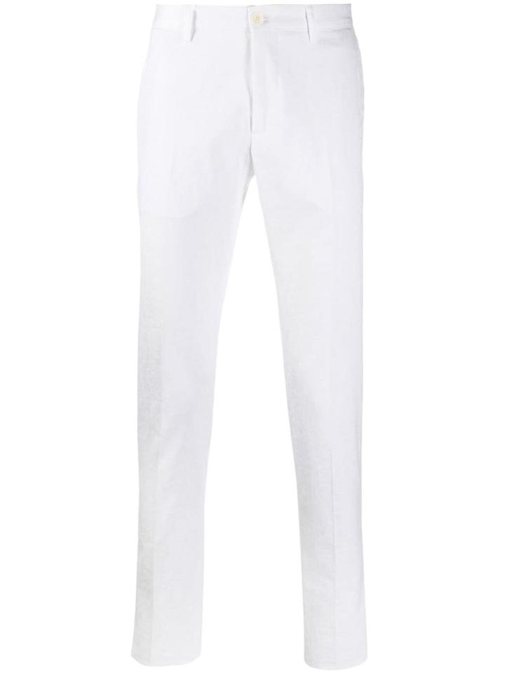 Etro Straight Leg Chinos - White