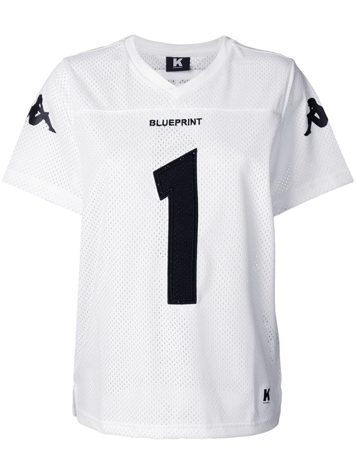 Kappa Printed 1 T-shirt - White