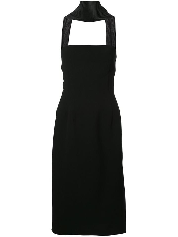 Christopher Esber Reverse Pleat Halter Dress