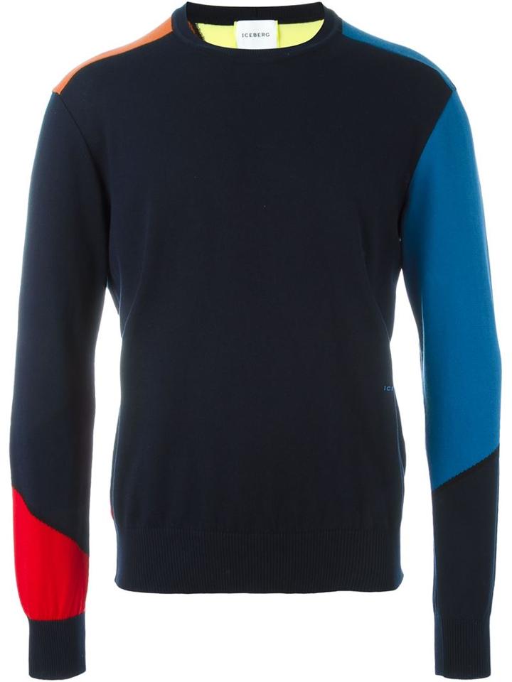 Iceberg Snoopy Intarsia Jumper