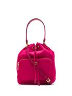 Prada Vela Bucket Bag - Pink