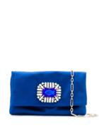 Jimmy Choo Titania Clutch Bag - Blue