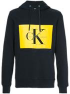 Calvin Klein Jeans Logo Hoodie - Blue